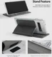 Ringke Wallet Fit Samsung Galaxy S10 Plus Book Case Grijs afbeelding 8