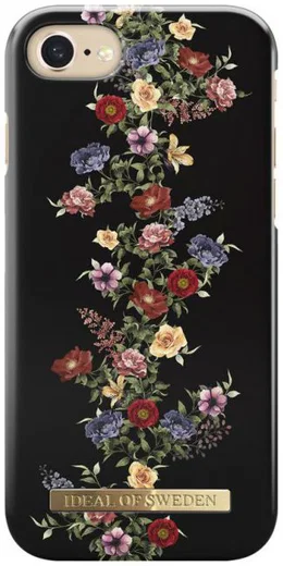 iDeal of Sweden iPhone SE 2020 Fashion Hoesje Dark Floral afbeelding 1