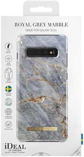 iDeal of Sweden Samsung Galaxy S10 Plus Fashion Hoesje Royal Grey afbeelding 3