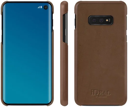 iDeal of Sweden Samsung Galaxy S10E Fashion Hoesje Como Bruin afbeelding 2