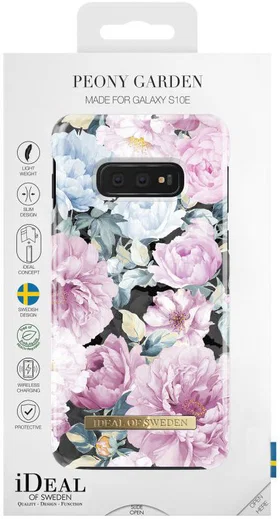 iDeal of Sweden Samsung Galaxy S10E Fashion Hoesje Peony Garden afbeelding 3