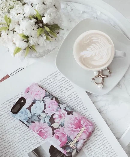 iDeal of Sweden Samsung Galaxy S10E Fashion Hoesje Peony Garden afbeelding 6