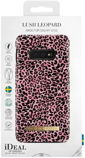 iDeal of Sweden Samsung Galaxy S10E Fashion Hoesje Lush Leopard afbeelding 3