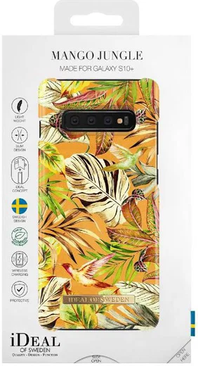 iDeal of Sweden Samsung Galaxy S10 Plus Fashion Hoesje Mango Jungle afbeelding 3