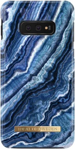iDeal of Sweden Samsung Galaxy S10E Fashion Hoesje Indigo Swirl afbeelding 1
