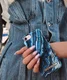 iDeal of Sweden Samsung Galaxy S10E Fashion Hoesje Indigo Swirl afbeelding 5