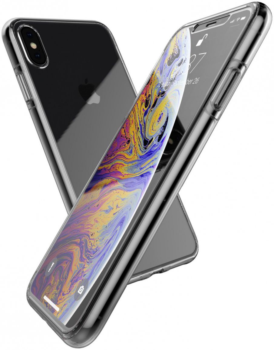 Raptic 360x Apple iPhone XS Max hoesje transparant afbeelding 2