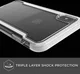 Raptic Clear Apple iPhone XS Max hoesje transparant wit afbeelding 9
