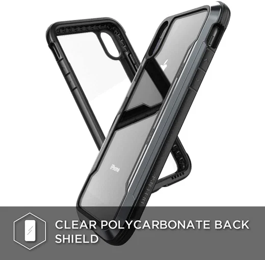 Raptic Shield Apple iPhone XR Hoesje Militair Getest 3M Zwart afbeelding 7