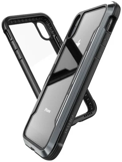 Raptic Shield Apple iPhone XR Hoesje Militair Getest 3M Zwart afbeelding 2