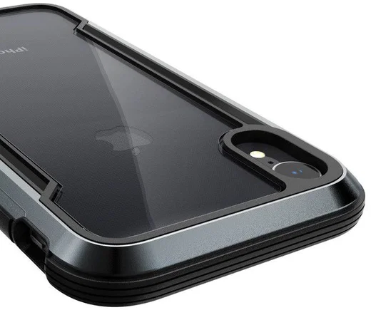 Raptic Shield Apple iPhone XR Hoesje Militair Getest 3M Zwart afbeelding 4