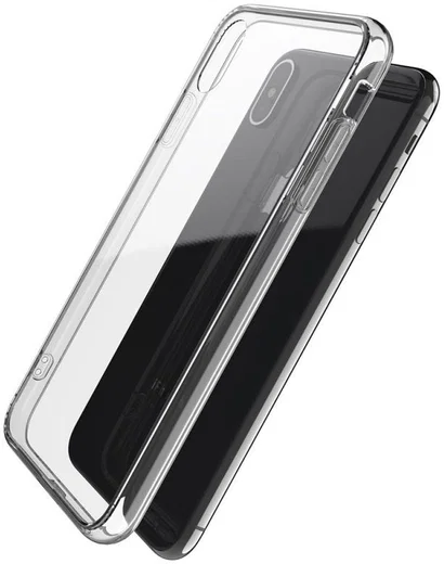 Raptic Glass Plus Apple iPhone XS Max Hoesje Transparant afbeelding 2