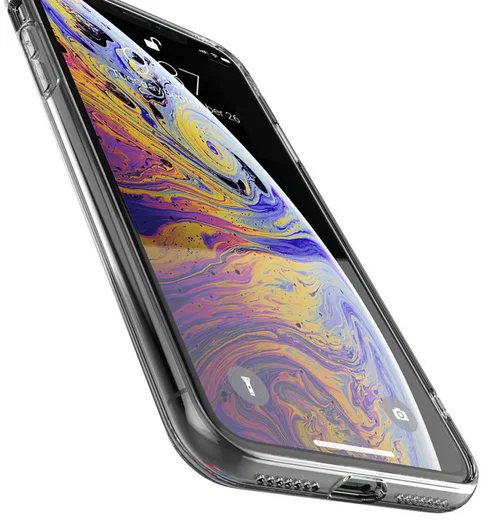 Raptic Glass Plus Apple iPhone XS Max Hoesje Transparant afbeelding 4