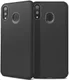 Samsung Galaxy M20 Power Twill Slim Texture Back Cover Zwart afbeelding 4