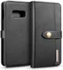 Samsung Galaxy S10E Leren 2-in-1 Bookcase en Back Cover Hoesje Zwart afbeelding 1