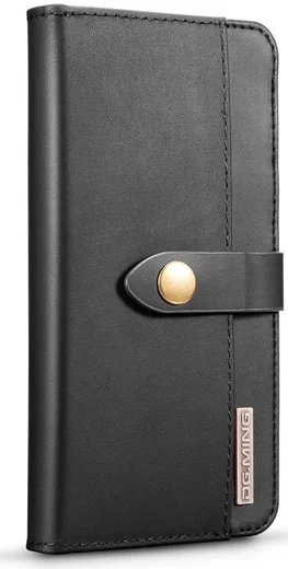 Samsung Galaxy S10E Leren 2-in-1 Bookcase en Back Cover Hoesje Zwart afbeelding 12