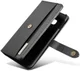 Samsung Galaxy S10E Leren 2-in-1 Bookcase en Back Cover Hoesje Zwart afbeelding 6