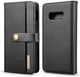 Samsung Galaxy S10E Leren 2-in-1 Bookcase en Back Cover Hoesje Zwart afbeelding 9