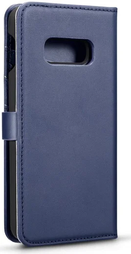 Samsung Galaxy S10E Leren 2-in-1 Bookcase en Back Cover Hoesje Blauw afbeelding 12