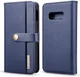 Samsung Galaxy S10E Leren 2-in-1 Bookcase en Back Cover Hoesje Blauw afbeelding 13