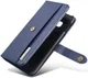 Samsung Galaxy S10E Leren 2-in-1 Bookcase en Back Cover Hoesje Blauw afbeelding 15