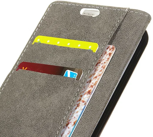 Motorola Moto G7 Power Wallet Stand Hoesje Zwart afbeelding 2