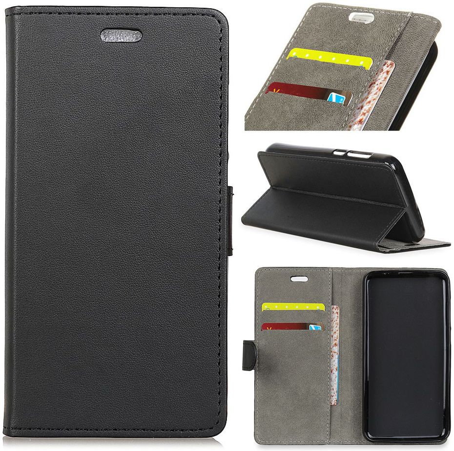 Motorola Moto G7 Power Wallet Stand Hoesje Zwart afbeelding 6