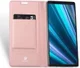 Dux Ducis Skin Pro Series Flip Hoesje Sony Xperia 1 Roze Goud afbeelding 4
