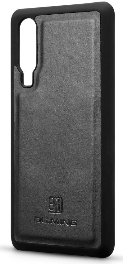 Huawei P30 Leren 2-in-1 Bookcase en Back Cover Hoesje Zwart afbeelding 11