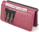 Huawei P30 Leren 2-in-1 Bookcase en Back Cover Hoesje Rood afbeelding 12