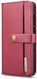 Huawei P30 Leren 2-in-1 Bookcase en Back Cover Hoesje Rood afbeelding 9