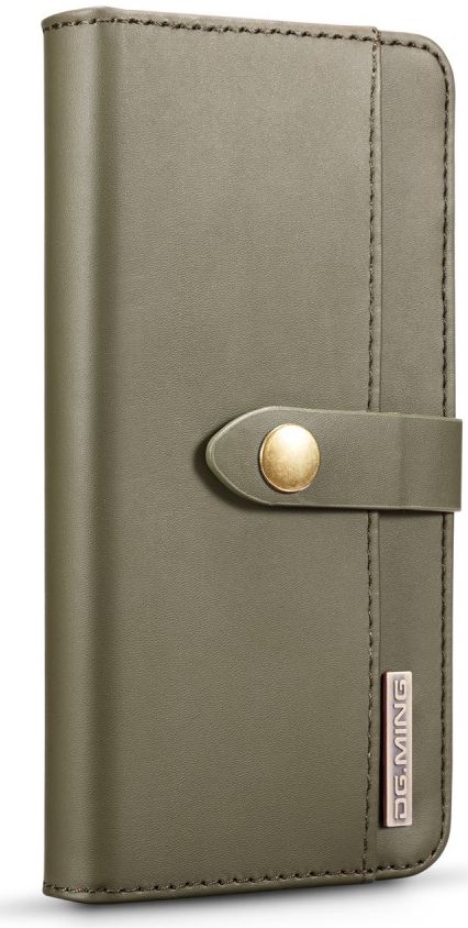 Huawei P30 Leren 2-in-1 Bookcase en Back Cover Hoesje Groen afbeelding 7