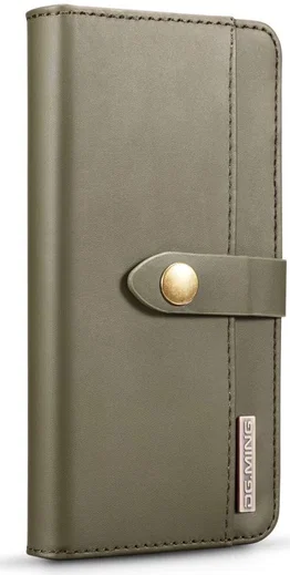 Huawei P30 Leren 2-in-1 Bookcase en Back Cover Hoesje Groen afbeelding 7