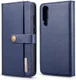 Huawei P30 Leren 2-in-1 Bookcase en Back Cover Hoesje Blauw afbeelding 12