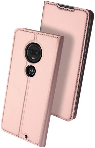 Dux Ducis Premium Book Case Motorola Moto G7 / G7 Plus Hoesje Roze afbeelding 2