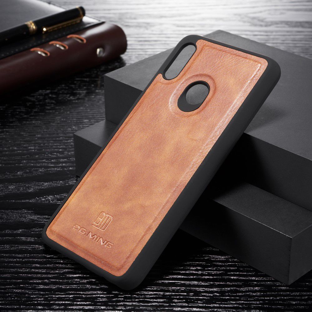 Huawei P Smart (2019) Leren 2-in-1 Bookcase en Back Cover Hoesje Bruin afbeelding 10