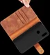 Huawei P Smart (2019) Leren 2-in-1 Bookcase en Back Cover Hoesje Bruin afbeelding 4
