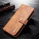 Huawei P Smart (2019) Leren 2-in-1 Bookcase en Back Cover Hoesje Bruin afbeelding 8