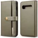Samsung Galaxy S10 Plus 2-in-1 Bookcase en Back Cover Hoesje Groen afbeelding 15