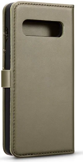 Samsung Galaxy S10 Plus 2-in-1 Bookcase en Back Cover Hoesje Groen afbeelding 12