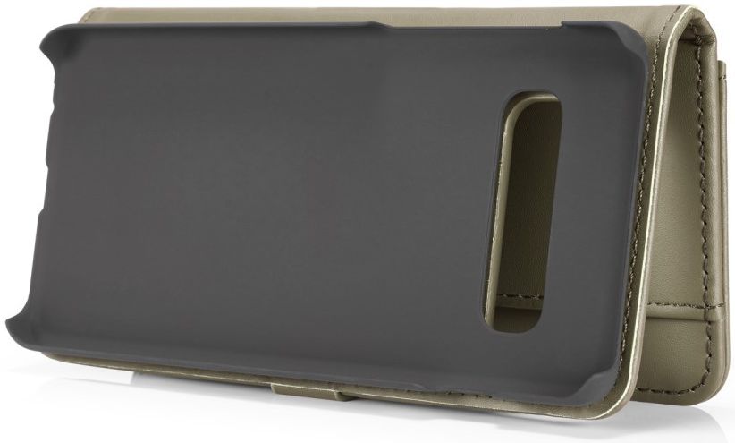 Samsung Galaxy S10 Plus 2-in-1 Bookcase en Back Cover Hoesje Groen afbeelding 7
