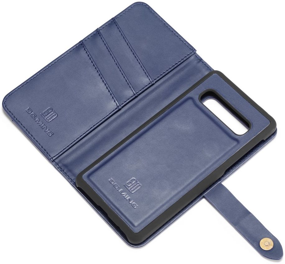 Samsung Galaxy S10 Plus 2-in-1 Bookcase en Back Cover Hoesje Blauw afbeelding 12