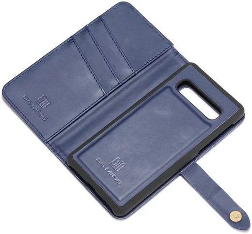 Samsung Galaxy S10 Plus 2-in-1 Bookcase en Back Cover Hoesje Blauw afbeelding 12