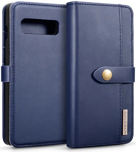 Samsung Galaxy S10 Plus 2-in-1 Bookcase en Back Cover Hoesje Blauw afbeelding 8