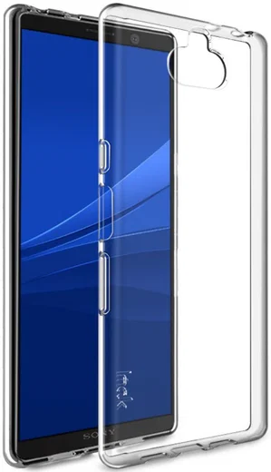 IMAK UX-5 Series Sony Xperia 10 Hoesje Flexibel en Dun TPU Transparant afbeelding 1