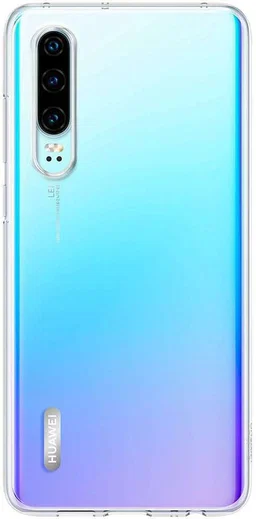 Originele Huawei P30 Clear Hoesje Transparant afbeelding 1