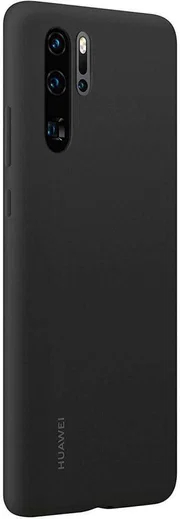 Originele Huawei P30 Pro Silicon Hoesje Zwart afbeelding 3