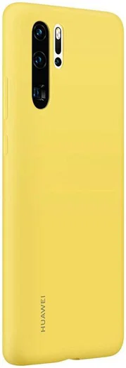 Originele Huawei P30 Pro Silicon Hoesje Geel afbeelding 3