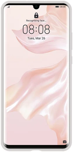 Originele Huawei P30 Pro PU Lederen Back Cover Grijs afbeelding 2