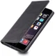 Apple iPhone SE (2020) Hoesje Wallet Stand Book Case Kunst Leer Zwart afbeelding 2